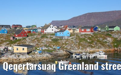Qeqertarsuaq Greenland street and city impressions 06.08.2024