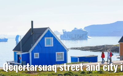 Qeqertarsuaq street and city impressions 06.08.2024
