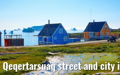 Qeqertarsuaq street and city impressions 06.08.2024