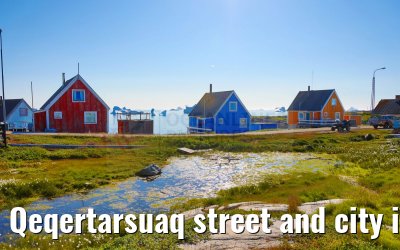 Qeqertarsuaq street and city impressions 06.08.2024