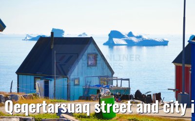 Qeqertarsuaq street and city impressions 06.08.2024