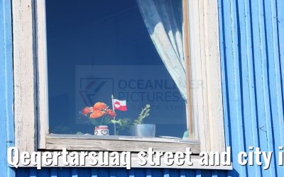 Qeqertarsuaq street and city impressions 06.08.2024