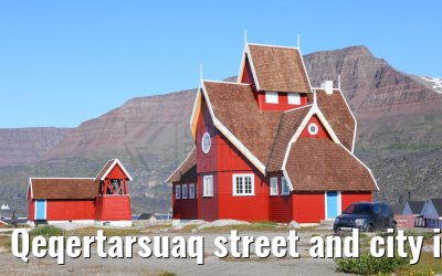 Qeqertarsuaq street and city impressions 06.08.2024