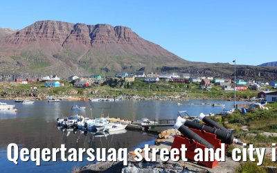 Qeqertarsuaq street and city impressions 06.08.2024