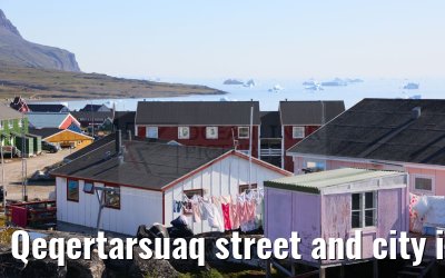 Qeqertarsuaq street and city impressions 06.08.2024