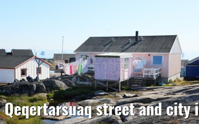 Qeqertarsuaq street and city impressions 06.08.2024