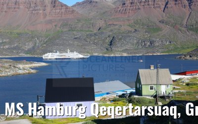MS Hamburg Qeqertarsuaq, Greenland 12.08.2024
