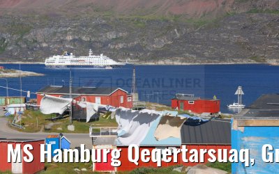 MS Hamburg Qeqertarsuaq, Greenland 12.08.2024