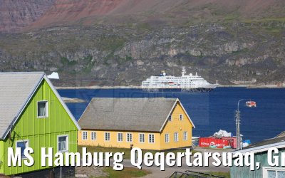 MS Hamburg Qeqertarsuaq, Greenland 12.08.2024