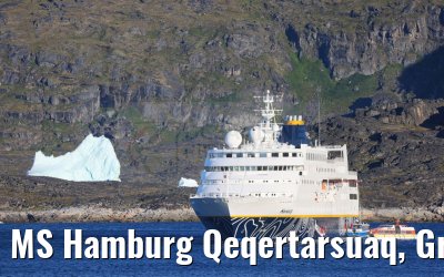 MS Hamburg Qeqertarsuaq, Greenland 12.08.2024
