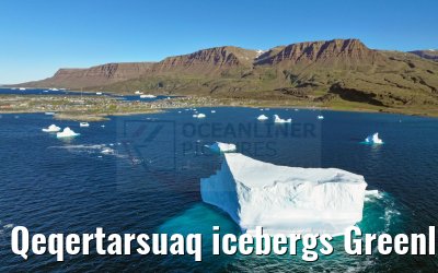 Qeqertarsuaq icebergs Greenland 12.08.2024
