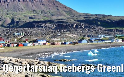 Qeqertarsuaq icebergs Greenland 12.08.2024