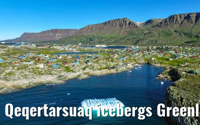 Qeqertarsuaq icebergs Greenland 12.08.2024