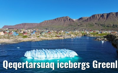 Qeqertarsuaq icebergs Greenland 12.08.2024