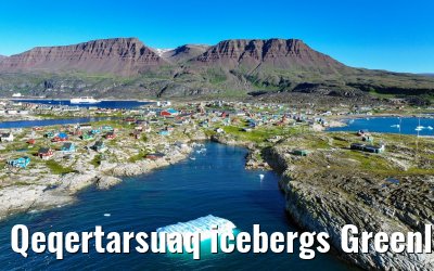 Qeqertarsuaq icebergs Greenland 12.08.2024