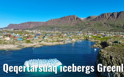 Qeqertarsuaq icebergs Greenland 12.08.2024