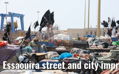 Essaouira street and city impressions 27.02.2025