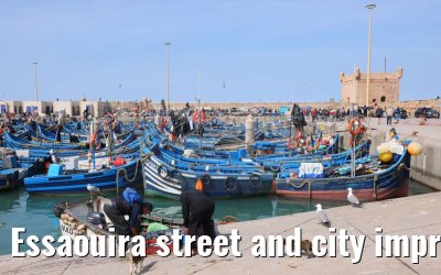 Essaouira street and city impressions 27.02.2025