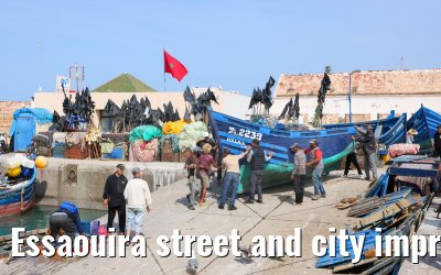 Essaouira street and city impressions 27.02.2025