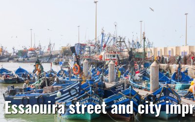 Essaouira street and city impressions 27.02.2025
