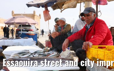 Essaouira street and city impressions 27.02.2025