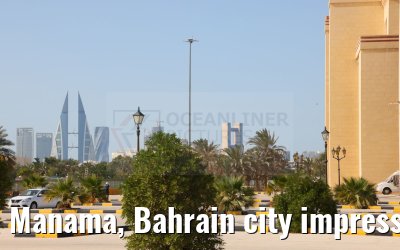 Manama, Bahrain city impressions 09.03.2024