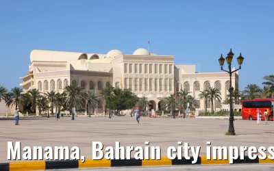 Manama, Bahrain city impressions 09.03.2024