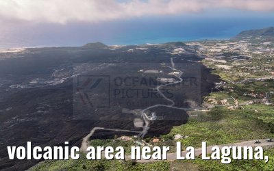 volcanic area near La Laguna, La Palma 23.02.2025