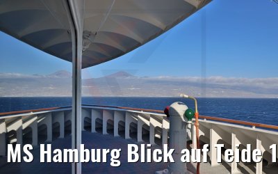 MS Hamburg Blick auf Teide 13.03.2022