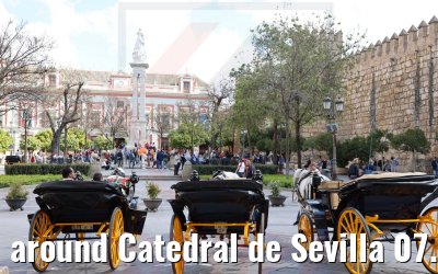 around Catedral de Sevilla 07.03.2022