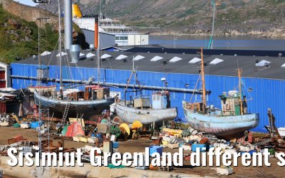Sisimiut Greenland different street and city impressions 05.08.2024