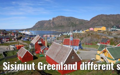Sisimiut Greenland different street and city impressions 05.08.2024