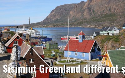 Sisimiut Greenland different street and city impressions 05.08.2024