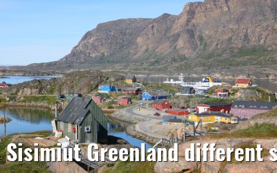 Sisimiut Greenland different street and city impressions 05.08.2024
