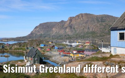 Sisimiut Greenland different street and city impressions 05.08.2024