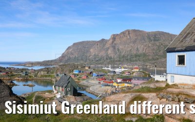 Sisimiut Greenland different street and city impressions 05.08.2024