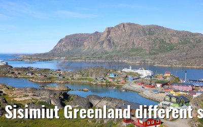Sisimiut Greenland different street and city impressions 05.08.2024