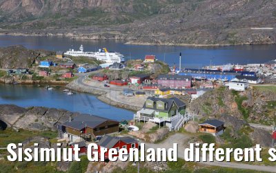 Sisimiut Greenland different street and city impressions 05.08.2024