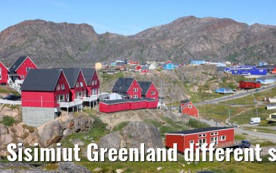 Sisimiut Greenland different street and city impressions 05.08.2024