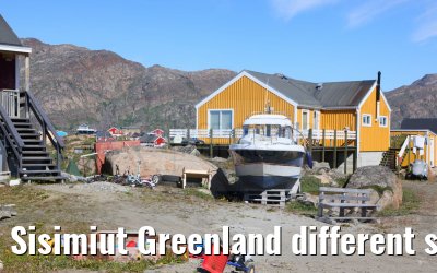 Sisimiut Greenland different street and city impressions 05.08.2024