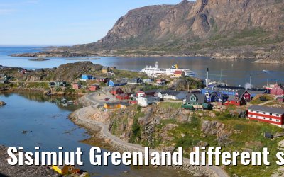 Sisimiut Greenland different street and city impressions 05.08.2024