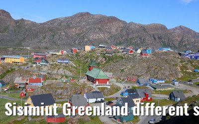 Sisimiut Greenland different street and city impressions 05.08.2024