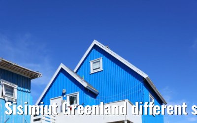 Sisimiut Greenland different street and city impressions 05.08.2024