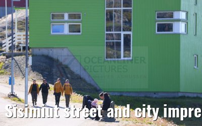 Sisimiut street and city impressions 05.08.2024