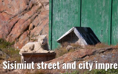 Sisimiut street and city impressions 05.08.2024
