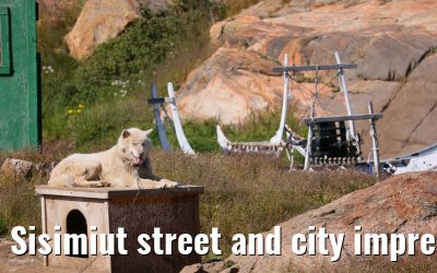 Sisimiut street and city impressions 05.08.2024