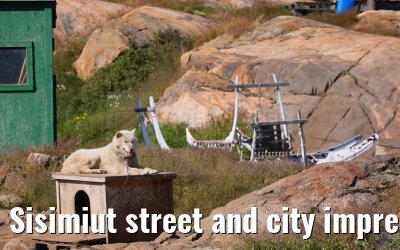 Sisimiut street and city impressions 05.08.2024