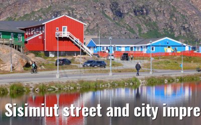 Sisimiut street and city impressions 05.08.2024