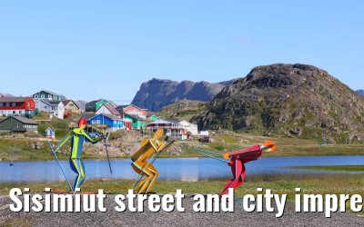 Sisimiut street and city impressions 05.08.2024
