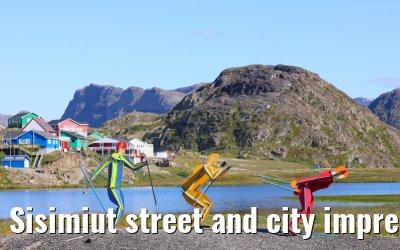 Sisimiut street and city impressions 05.08.2024